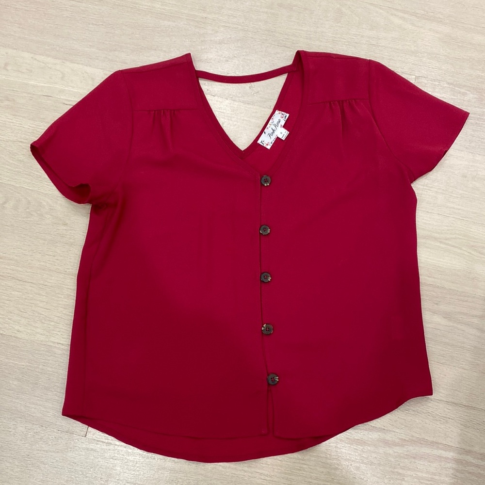 Pink Blouse - Small